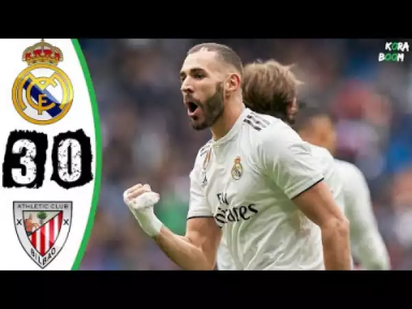 Real Madrid vs Athletic Bilbao 3 - 0 | LA Liga All Goals & Highlights | 21-03-2019